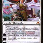 The Wandering Emperor (NEO-042) - Kamigawa: Neon Dynasty