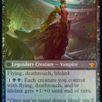 Henrika Domnathi // Henrika, Infernal Seer (PRE-119) - Innistrad: Crimson Vow Promos: (Double Faced Transform) Foil
