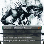 Tyrranax Rex (ONE-314) - Phyrexia: All Will Be One: (Showcase) (Borderless)