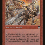Flailing Soldier (MMQ-189) - Mercadian Masques