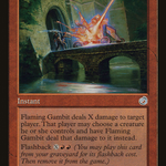 Flaming Gambit (TOR-098) - Torment: (tombstone)