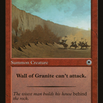 Wall of Granite (LIST-POR-155) - The List