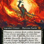 Gix, Yawgmoth Praetor (BRO-326) - The Brothers' War: (Extended Art)