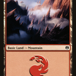 Mountain (DDL-077) - Duel Decks: Heroes vs. Monsters