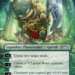 Garruk Wildspeaker (SLD-1142) - Secret Lair Drop (Borderless)