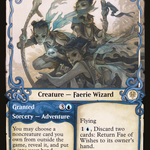 Fae of Wishes // Granted (ELD-282) - Throne of Eldraine: (Showcase)
