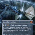 Legacy Weapon (Borderless) (DMR-450) - Dominaria Remastered (Borderless)