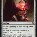 Staff of Nin (C17-224) - Commander 2017