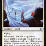 Grateful Apparition (ONC-073) - Phyrexia: All Will Be One Commander
