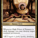 High Priest of Penance (CLB-848) - Commander Legends: Battle for Baldur's Gate