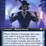 Sinister Concierge (NCC-131) - New Capenna Commander: (Extended Art)