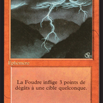 Lightning Bolt (FBB-) - Foreign Black Border