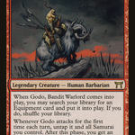Godo, Bandit Warlord (CHK-169) - Champions of Kamigawa