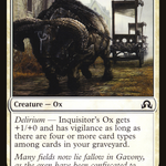 Inquisitor's Ox (SOI-024) - Shadows over Innistrad