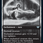 Radiant Grace // Radiant Restraints (DBL-298) - Innistrad: Double Feature: (Double Faced Transform)