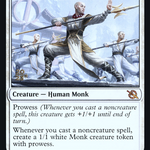 Monastery Mentor (PRE-28S) - March of the Machine Promos Foil