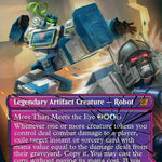Soundwave, Sonic Spy // Soundwave, Superior Captain (BOT-028) - Transformers: (shatteredglass, convertdfc) (Borderless)