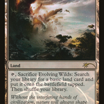 Evolving Wilds (FNM-010) - Friday Night Magic 2012 Foil