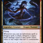 Lozhan, Dragons' Legacy (CLB-281) - Commander Legends: Battle for Baldur's Gate