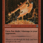 Lava Axe (P02-) - Portal Second Age