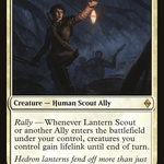 Lantern Scout (BFZ-037) - Battle for Zendikar