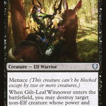 Gilt-Leaf Winnower (CMR-130) - Commander Legends