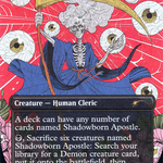 Shadowborn Apostle (SLD-682) - Secret Lair Drop (Borderless) Foil