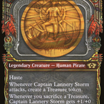 Captain Lannery Storm (MUL-150) - Multiverse Legends: (Showcase) Foil