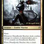 Dreadhorde Butcher (PRE-194S) - War of the Spark Promos Foil