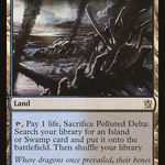 Polluted Delta (KTK-239) - Khans of Tarkir