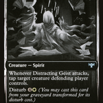 Distracting Geist // Clever Distraction (DBL-276) - Innistrad: Double Feature: (Double Faced Transform)