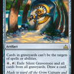 Silent Gravestone (RIX-182) - Rivals of Ixalan