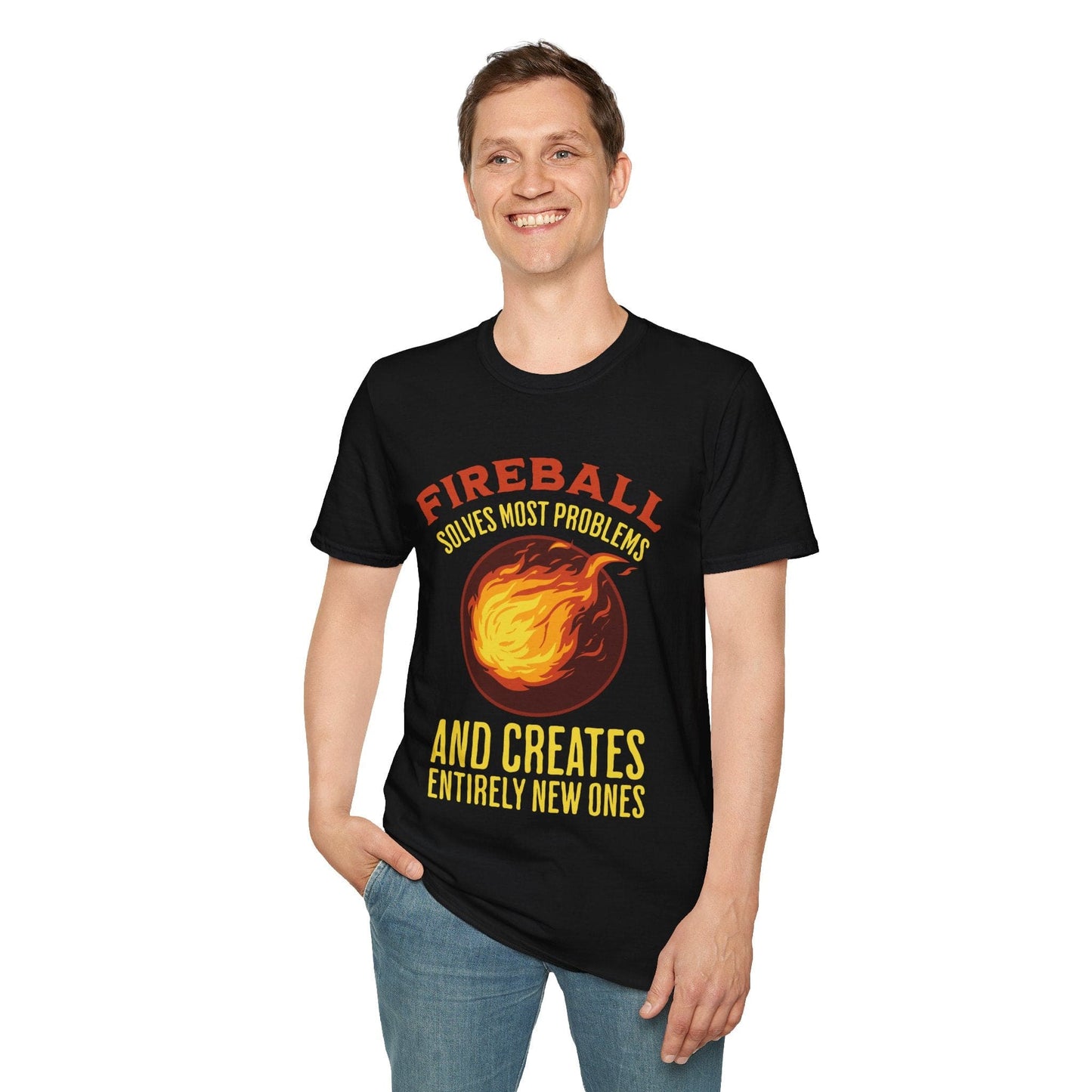 Fireball D&D T-Shirt