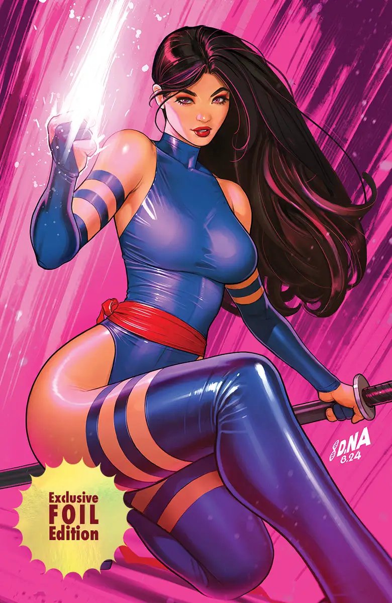 [FOIL] PSYLOCKE #1 UNKNOWN COMICS DAVID NAKAYAMA EXCLUSIVE VIRGIN CONVENTION VAR (11/13/2024) by Unknown Comic Books