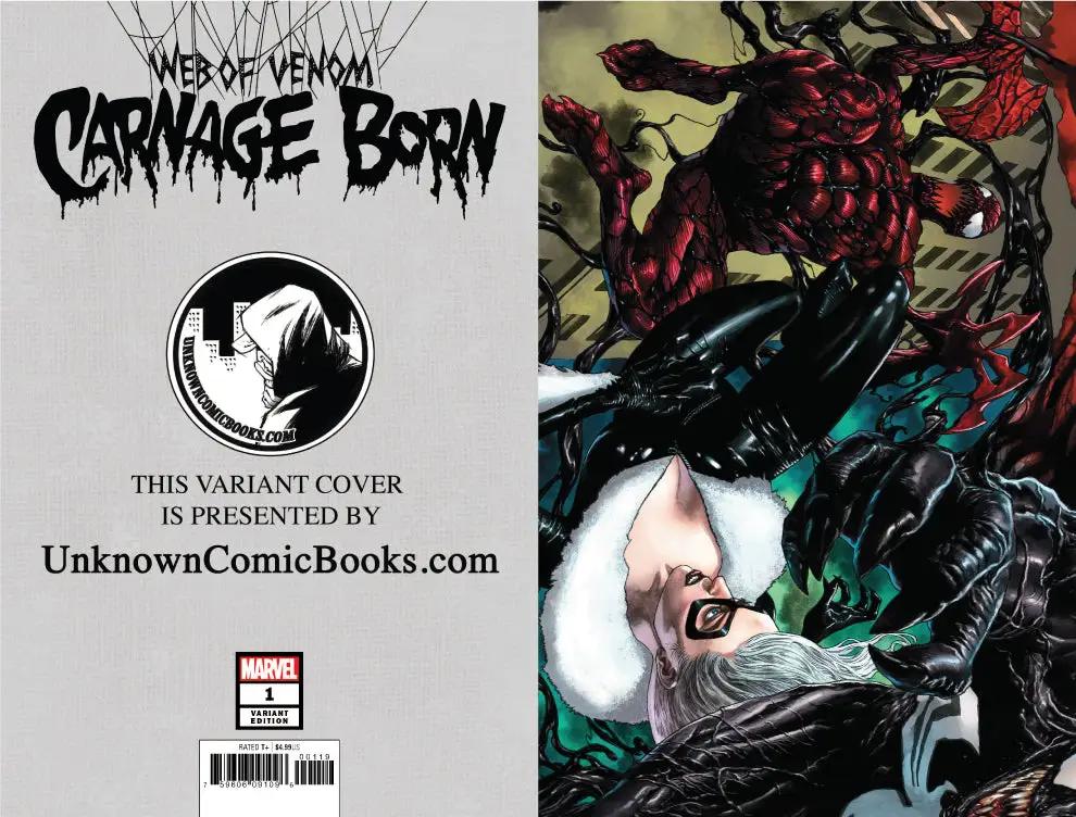 Web Of Venom Carnage Born #1 Unknown Comic Books Suayan Virgin Exclusive 11/21/2018 by Unknown Comic Books