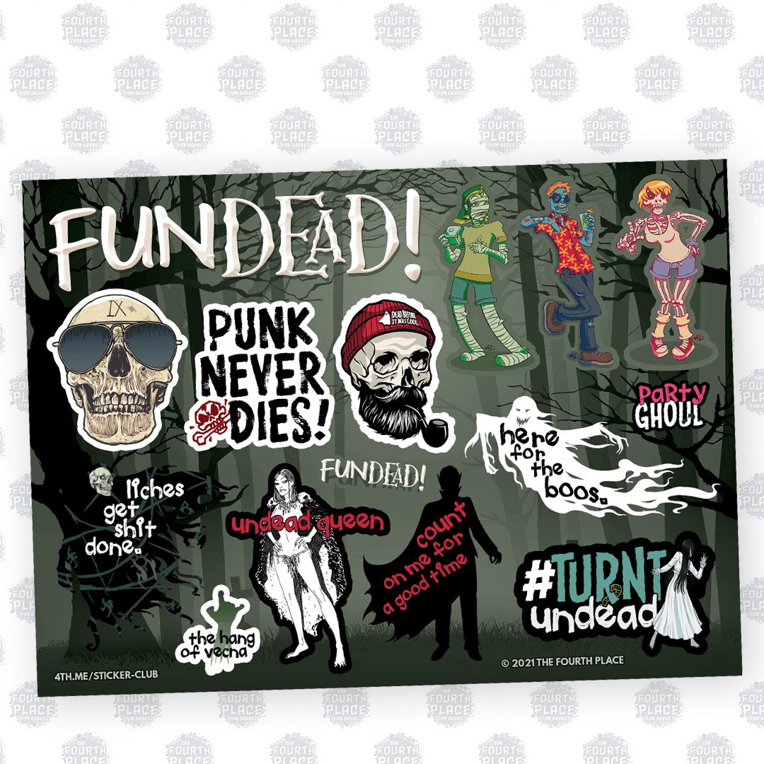 Fundead! Stickers