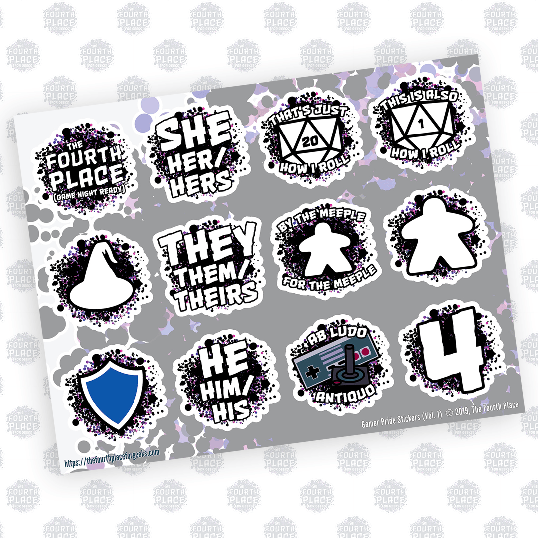 Gamer Pride (Vol. 1) Stickers