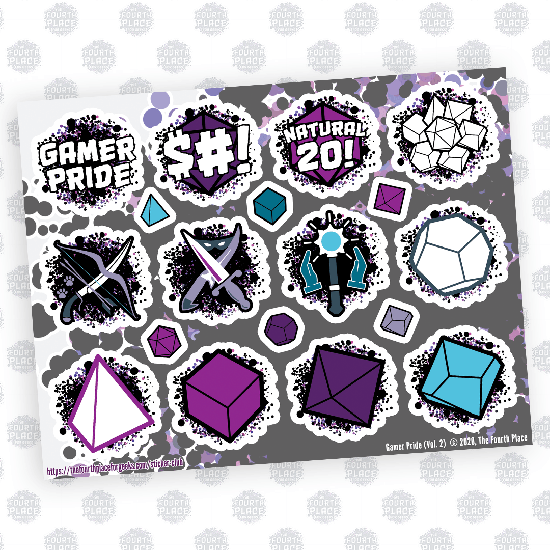 Gamer Pride (Vol. 2) Stickers
