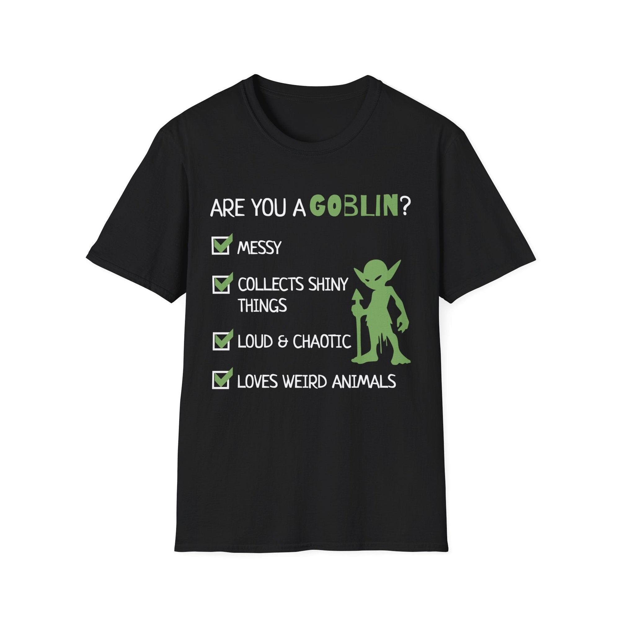 Goblin Quiz Shirt - Funny D&D Goblin Friend T-shirt