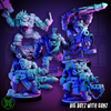 3D Printed Big Boyz with Gunz by Mekka Miniatures by Last Hope Miniatures