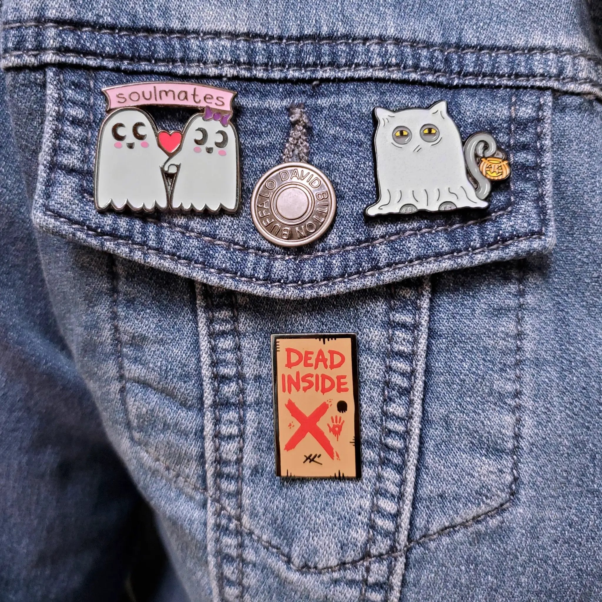 Dead Inside Pin by Kolorspun
