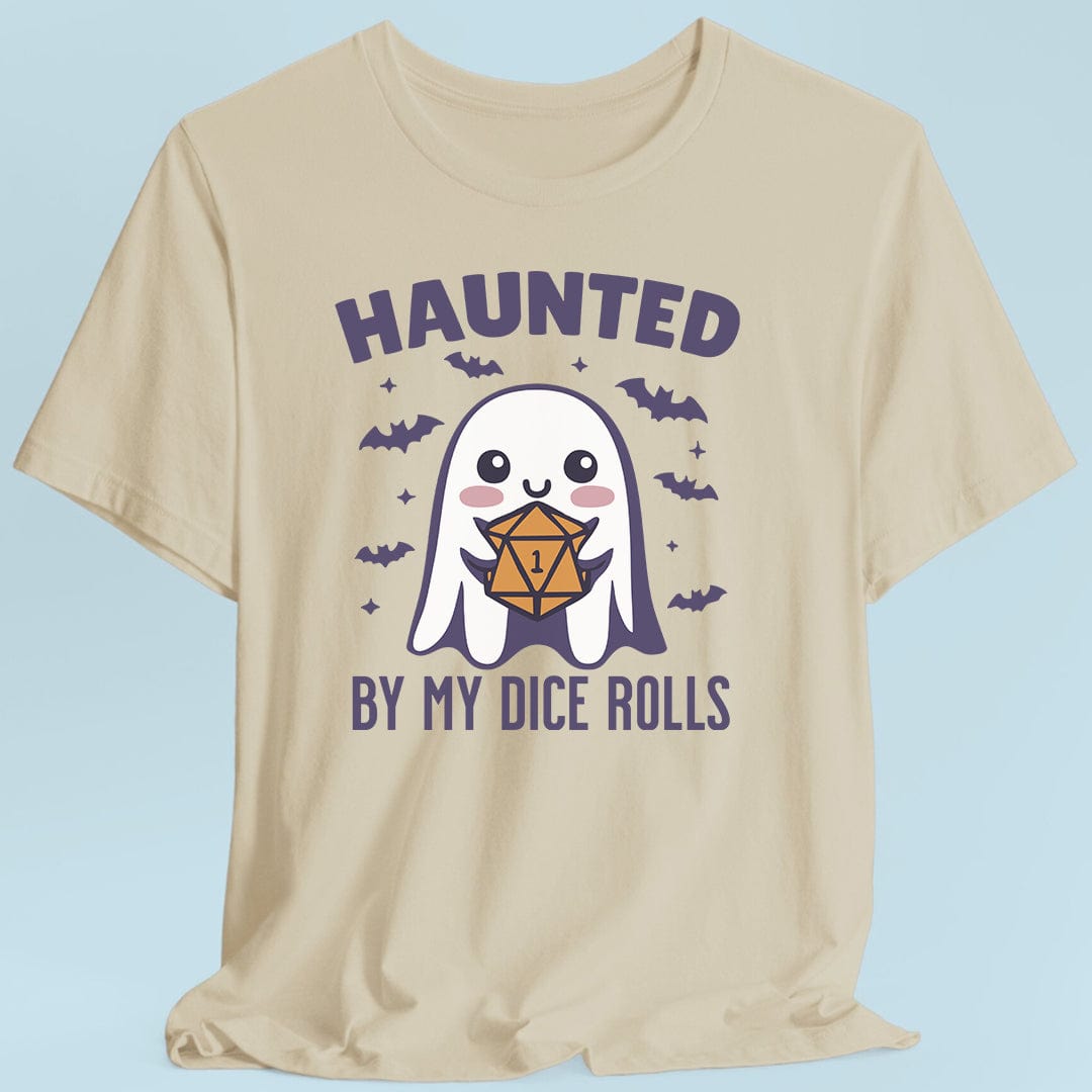 Haunted By My Dice Rolls Halloween T-Shirt