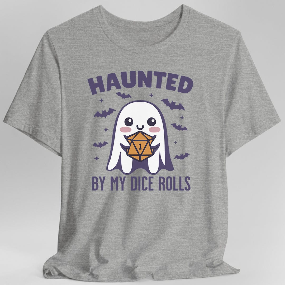 Haunted By My Dice Rolls Halloween T-Shirt