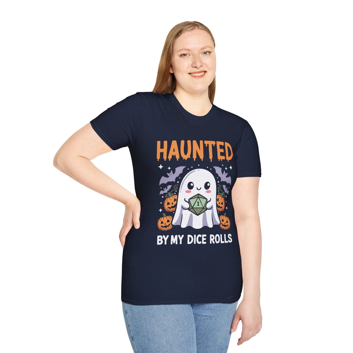 Haunted By My Dice Rolls Kawaii T-Shirt