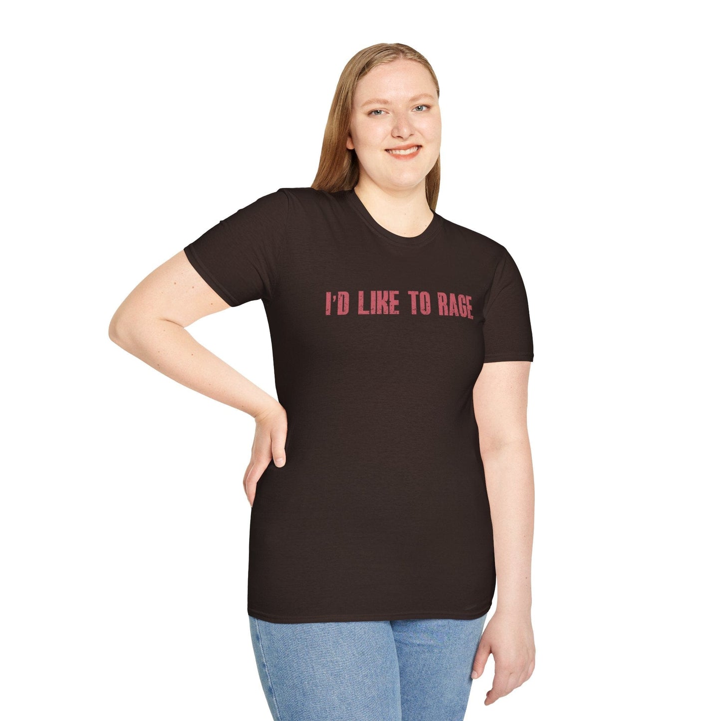 I'd Like to Rage DnD T-Shirt