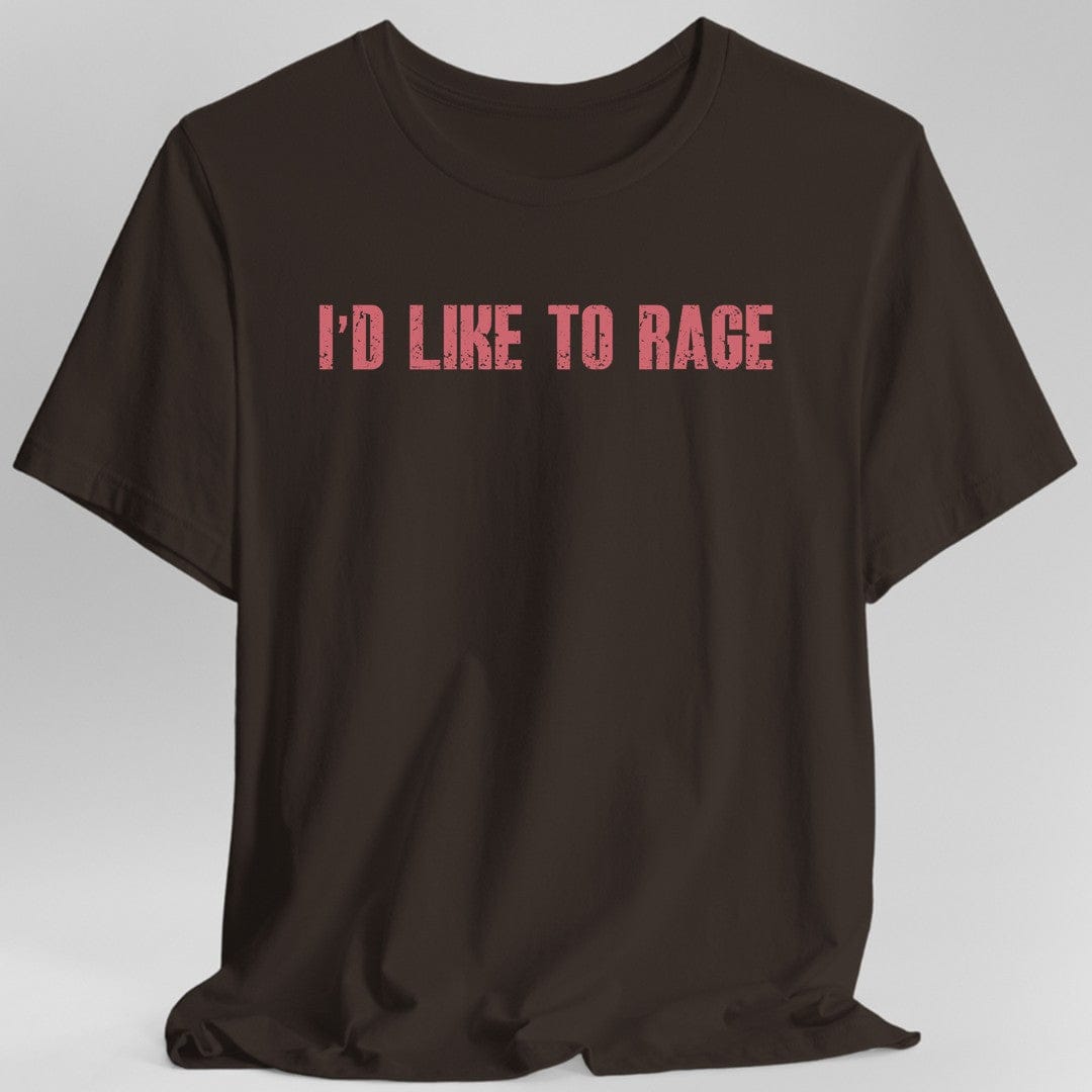 I'd Like to Rage DnD T-Shirt