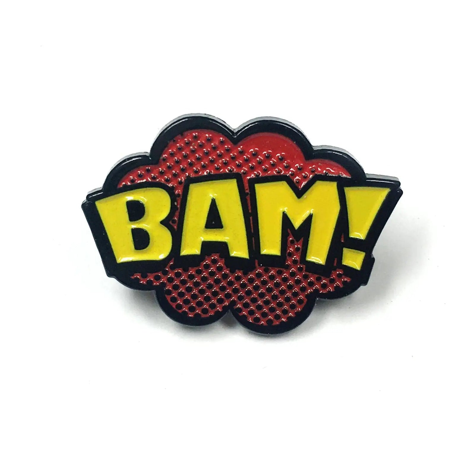 Kolorspun Bam Golf Ball Marker with colorful design, small round marker for marking golf balls on the green.