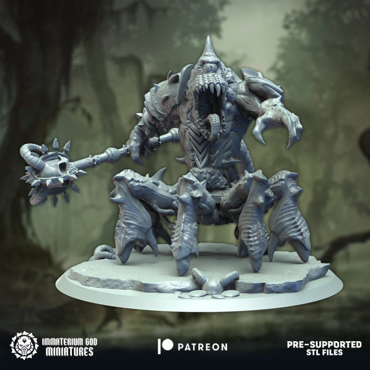 3d Printed Soul Ripper by Immaterium God