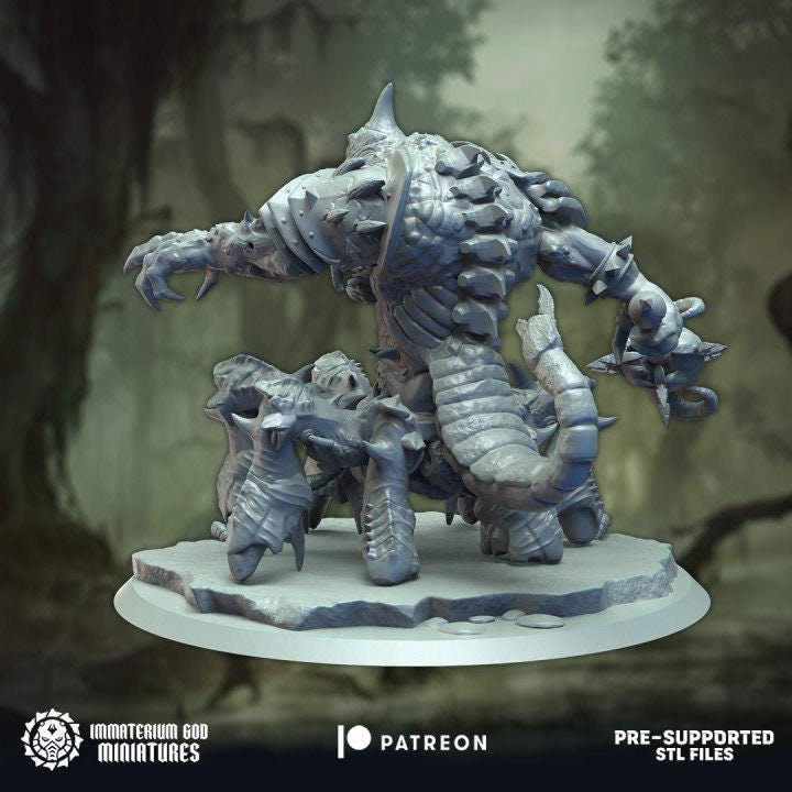 3d Printed Soul Ripper by Immaterium God