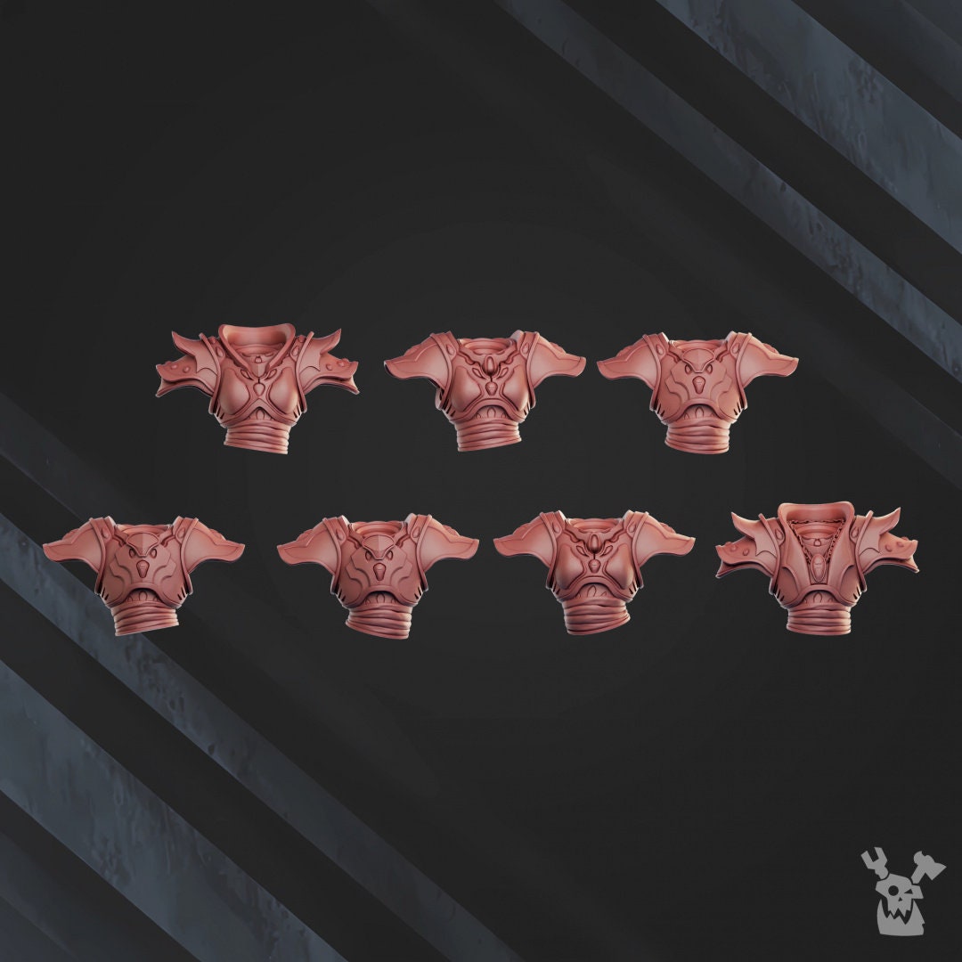 3d Printed Orbit Guardians Squad x7 by DakkaDakka Miniatures